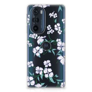 Motorola Edge 30 Pro Uniek TPU Case Blossom White