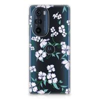 Motorola Edge 30 Pro Uniek TPU Case Blossom White