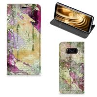 Bookcase Samsung Galaxy S8 Letter Painting