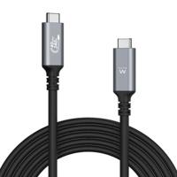 USB-C-kabel Ewent EC1070 Zwart 1 m