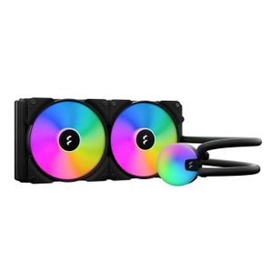 Fractal Design Lumen S28 v2 RGB Processor Alles-in-één vloeistofkoeler 14 cm Zwart 1 stuk(s)