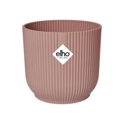 ELHO Vibes Fold Round bloempot Wheels 35 - Roze - Ø 35 x H 32 cm - interieur - 100% gerecycled
