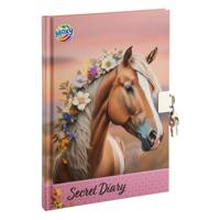 Dagboek Met Slot A5 Horse Collection 60 Pagina's