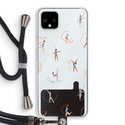 Dancing #3: Pixel 4 XL Transparant Hoesje met koord
