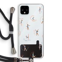 Dancing #3: Pixel 4 XL Transparant Hoesje met koord