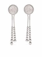 Tirisi boucles d'oreilles Amsterdam en or blanc 18ct ornées de diamants - Argent