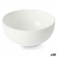Kom Vivalto LZKW-50 Wit Opaal glas 13 x 6 x 13 cm (48 Stuks)