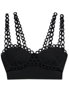 Simkhai brassière Liana à détail d'anneau - Noir