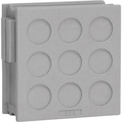 Icotek DT 4 Kabeldoorvoering Klem-Ø (max.) 9.5 mm Elastomeer Grijs 1 stuk(s)