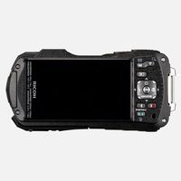 Ricoh Ricoh WG-80 schwarz Digitale camera 16 Mpix Zoom optisch: 5 x Zwart Incl. accu Full-HD video-opname, Geïntegreerde accu, Met ingebouwde flitser, - thumbnail