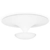 Vibia Funnel 2014 Plafondlamp/Wandlamp 50 cm - Wit