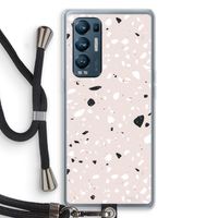 Terrazzo N°20: Oppo Find X3 Neo Transparant Hoesje met koord