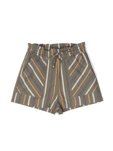 Aspesi Kids short à carreaux - Vert