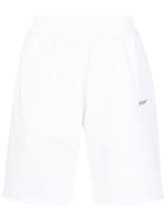 Off-White short de sport à imprimé Scribble Diag - Blanc