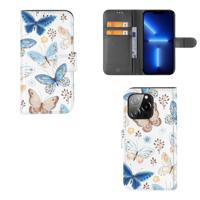 Telefoonhoesje | Met pasjeshouder | voor iPhone 13 Pro Vlinder Telefoonhoesje | Met pasjeshouder | voor iPhone 13 Pro Vlinder