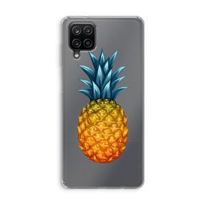 Grote ananas: Samsung Galaxy A12 Transparant Hoesje
