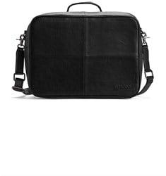 MUUD Mars Black - Handgemaakt leren tas 29x38x28cm