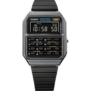 Casio CA-500WEGG-1BEF Retro Horloge Calculator 43 x 34 mm
