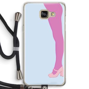 Pink panty: Samsung Galaxy A5 (2016) Transparant Hoesje met koord
