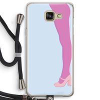 Pink panty: Samsung Galaxy A5 (2016) Transparant Hoesje met koord