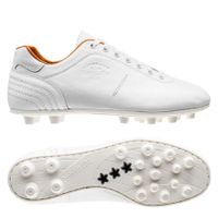 Pantofola d'Oro Lazzarini Leer FG - Wit - thumbnail