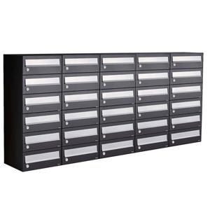 Allux Hive Set 5-Breed, 6-Hoog Zwart - 40030070_5x6