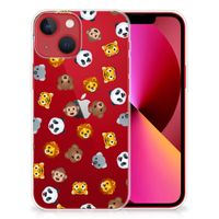 TPU bumper voor Apple iPhone 13 Dieren Emojis - thumbnail