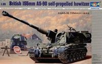 Trumpeter 1/35 British 155mm AS-90 Self-propelled Howitzer - thumbnail