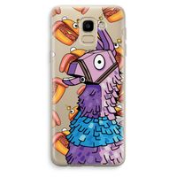 Loot Burger: Samsung Galaxy J6 (2018) Transparant Hoesje