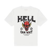 Stranger Things T-Shirt Hell Can Wait (white) Size S