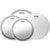 Evans EPP-EC2SHDD-S EC2S Clear Standard Pack Tomvellen set met snarevel