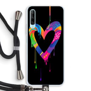 Melts My Heart: Huawei P Smart Pro Transparant Hoesje met koord