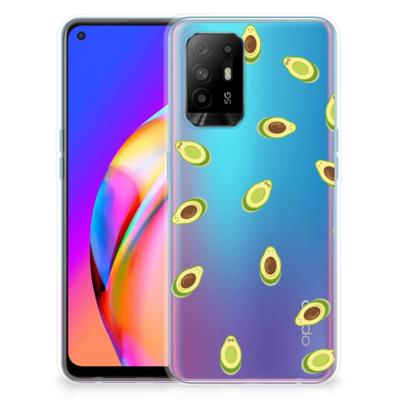 OPPO A94 5G | Reno5 Z | Siliconen Case | Avocado OPPO A94 5G | Reno5 Z | Siliconen Case | Avocado