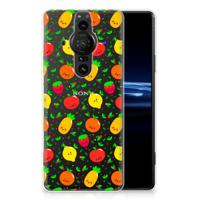 Sony Xperia Pro-I | Siliconen Case | Fruits