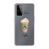 But first coffee: OnePlus 9 Pro Transparant Hoesje
