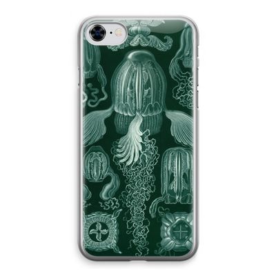 Haeckel Cubomedusae: iPhone 8 Transparant Hoesje