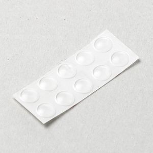 Deurbuffer DB007 transp.D=8,0/H=1,6mm