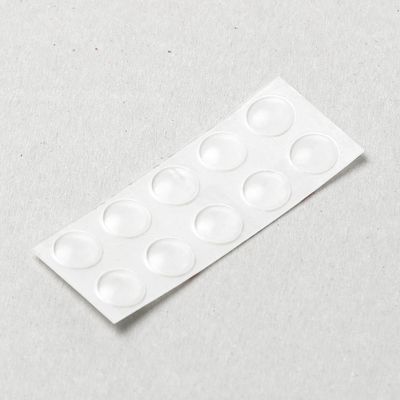 Deurbuffer DB007 transp.D=8,0/H=1,6mm
