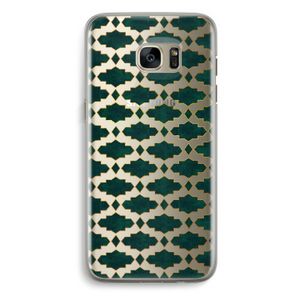 Moroccan tiles: Samsung Galaxy S7 Edge Transparant Hoesje