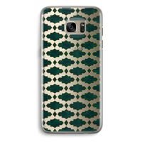 Moroccan tiles: Samsung Galaxy S7 Edge Transparant Hoesje