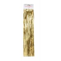 Engelenhaar - goud - 50 cm - lametta haar - folie - tinsel - kerstversiering