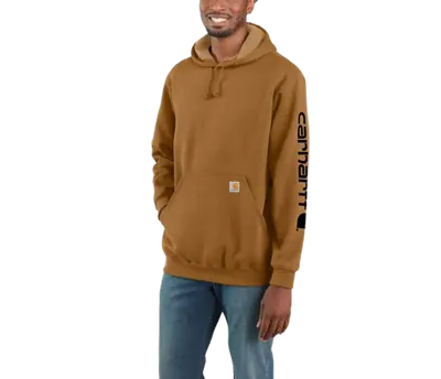 Carhartt Sleeve Logo Hooded Sweatshirt