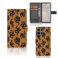 Telefoonhoesje | Met pasjeshouder | voor Samsung Galaxy S25 Ultra Snakes