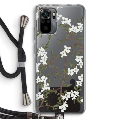 Blossoming spring: Xiaomi Redmi Note 10 Pro Transparant Hoesje met koord