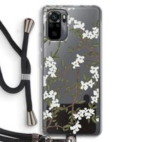 Blossoming spring: Xiaomi Redmi Note 10 Pro Transparant Hoesje met koord