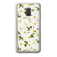 Summer Daisies: Samsung Galaxy A8 (2018) Transparant Hoesje Summer Daisies: Samsung Galaxy A8 (2018) Transparant Hoesje