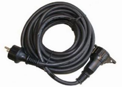 Verlengsnoer rubber H07 3x1,5mm² 10M