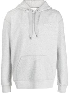 MARANT hoodie à logo brodé - Gris