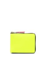 Comme Des Garçons Wallet portefeuille "New Super Fluo" - Jaune - thumbnail