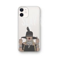 Slay All Day: iPhone 12 Transparant Hoesje